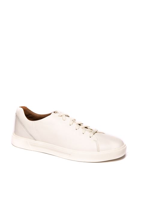 White uncosta sneaker CLARKS ENGLAND | UN COSTA LACEPELLE-WHITE